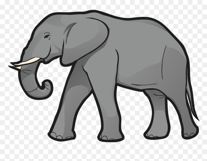 Full Size Clipart - Elephant Clipart Png, Transparent Png - elephant clipart png