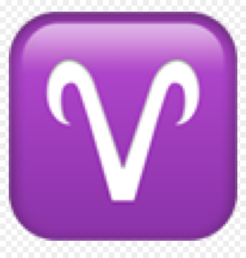 My Sun Sign 💜 - Sign, HD Png Download - aries png