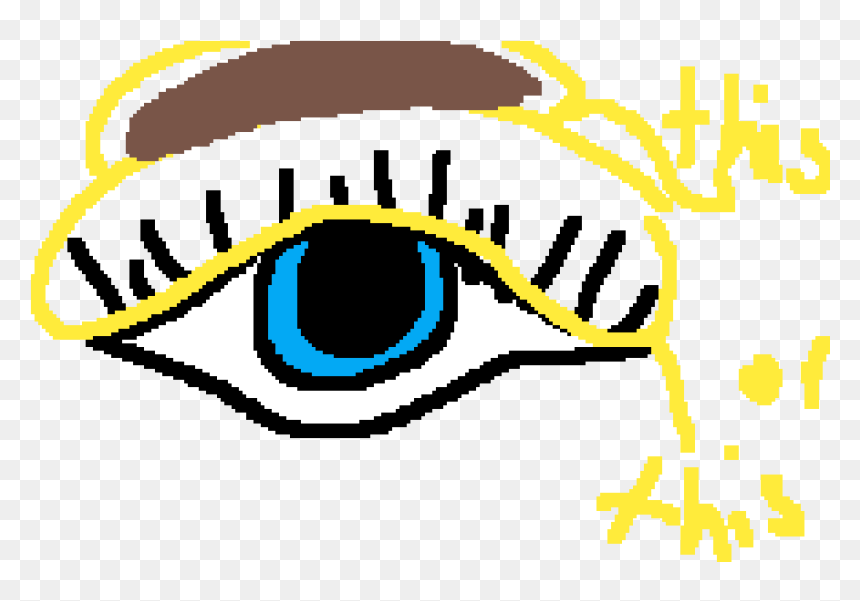 Eye Lash Clipart , Png Download, Transparent Png - eye lashes png
