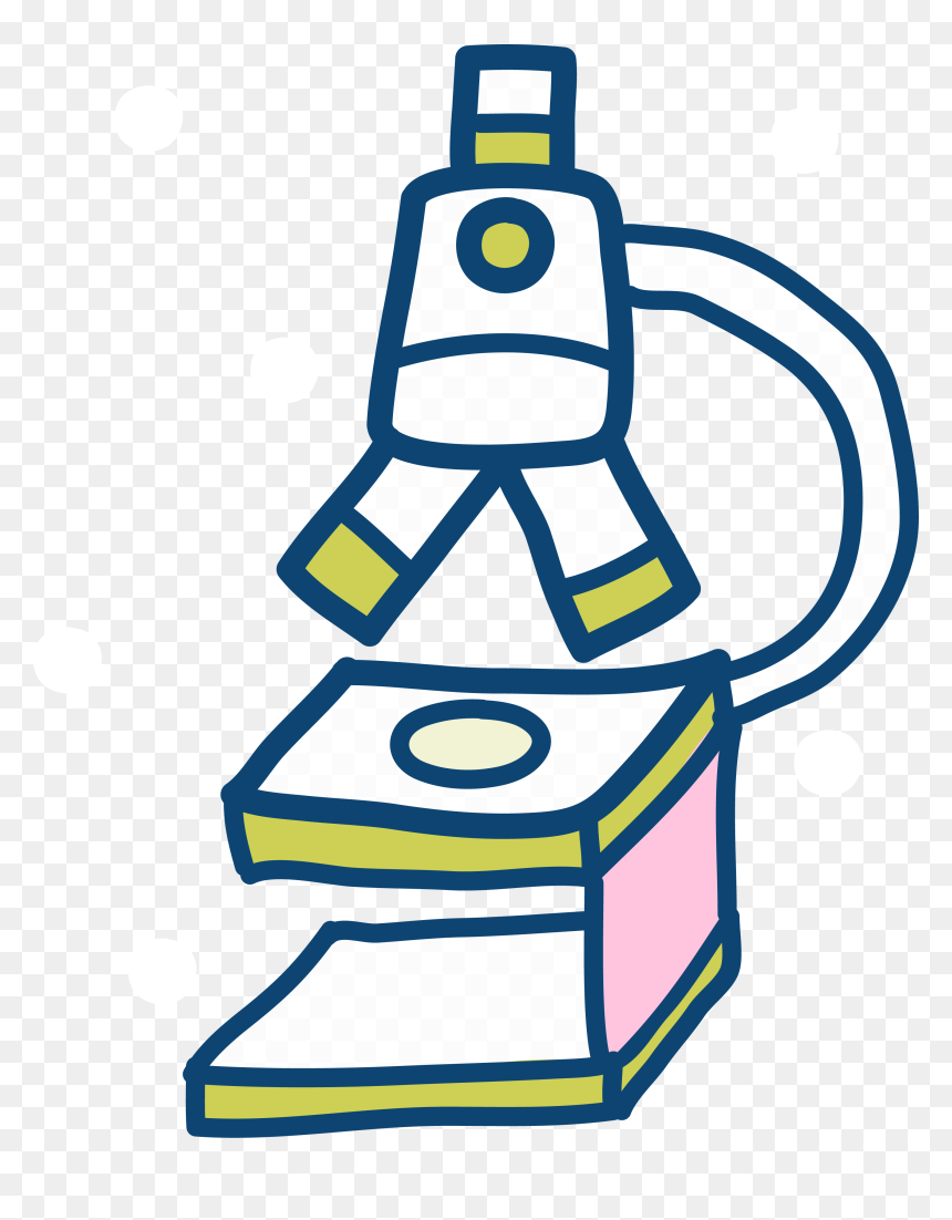Banner Stock Clip Art Cartoon Hand Transprent Png Free - Microscope Drawing, Transparent Png - cartoon hand png