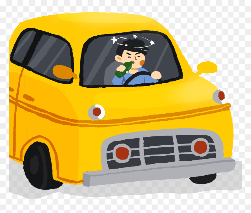 Cartoon Hand Drawn Illustration Rejection Drunk Driving - Illustration, HD Png Download - cartoon hand png