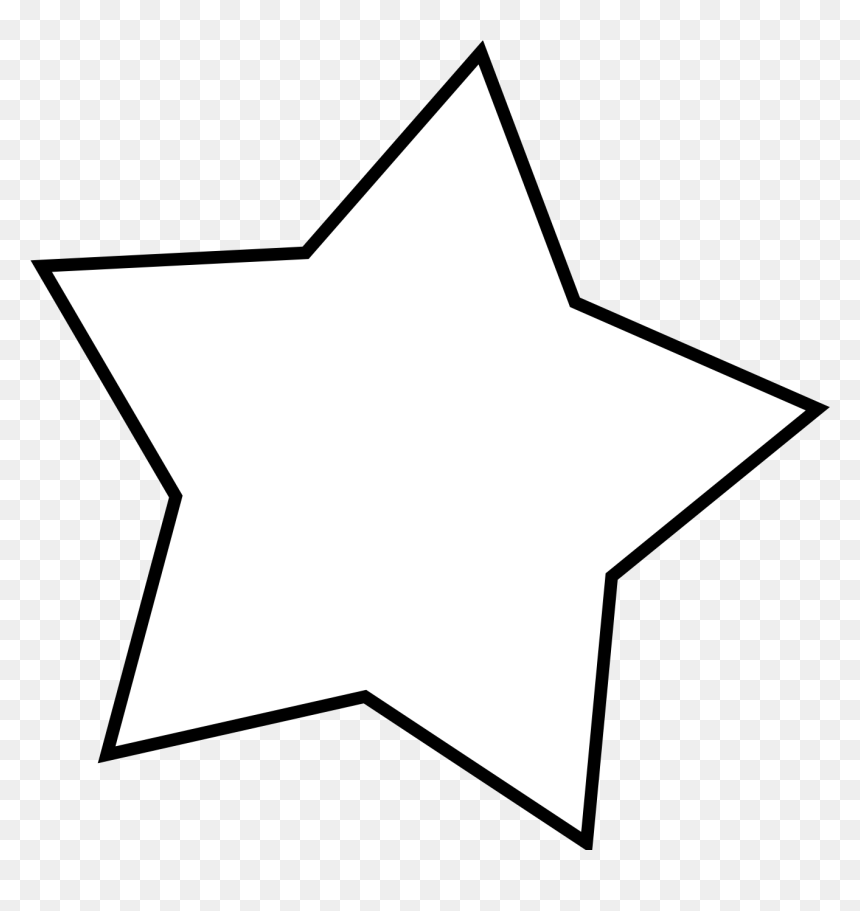 Star Clipart Png Black And White Banner Black And White - Monochrome, Transparent Png - banner clip art png