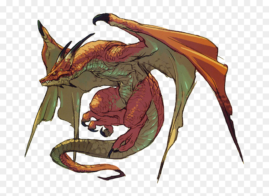 Transparent Wyvern Png - Wyvern, Png Download - fire breath png