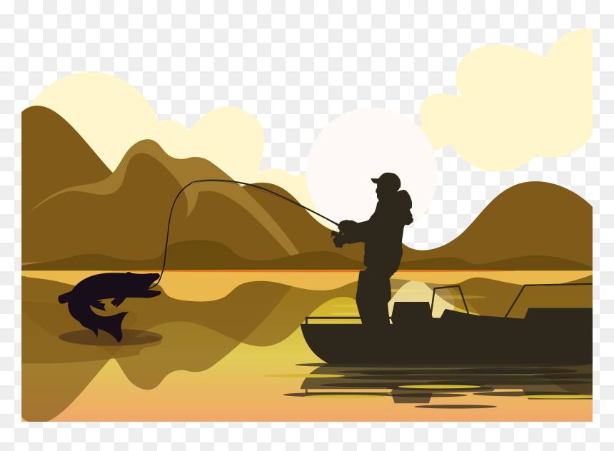 Fishing Net Illustration - Fishing Illustration, HD Png Download - fishing net png