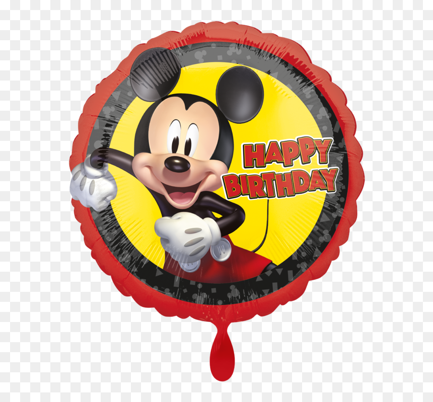 Birthday, HD Png Download - mickey mouse birthday png