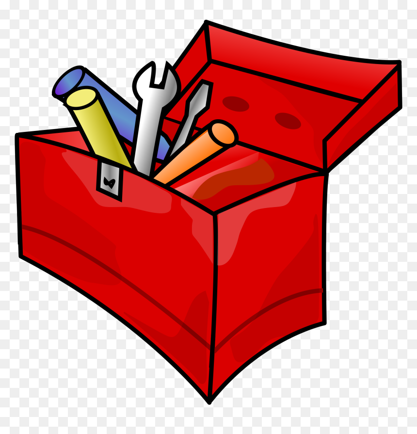 Toolkit Clipart, HD Png Download - red box png