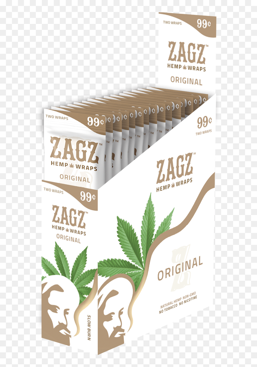 Zagz Hemp Wraps Original, HD Png Download - weed blunt png