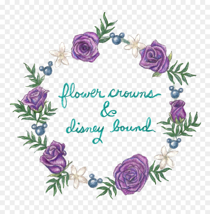 Floribunda, HD Png Download - purple flower crown png