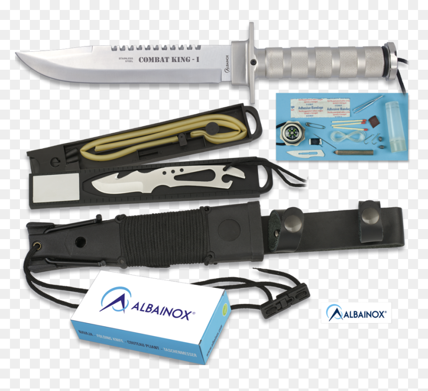 Knife Martinez Albainox Combat King I Art - Albainox Combat King 2, HD Png Download - combat knife png
