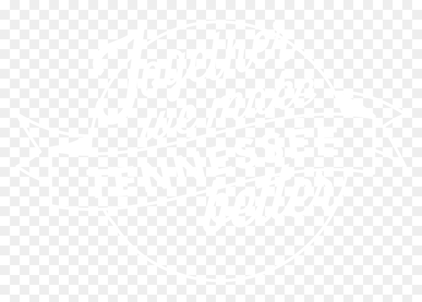 Together We Make Tennessee Better Web - Johns Hopkins Logo White, HD Png Download - rustic png