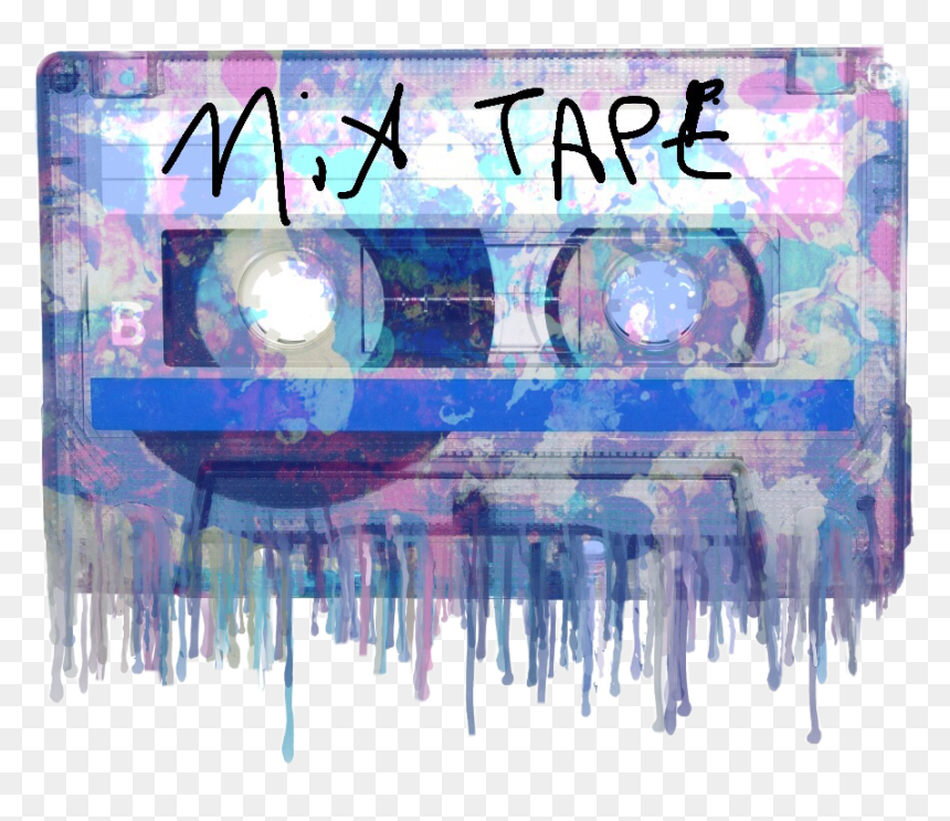 #80s #mixtape #freetoedit - Graphic Design, HD Png Download - mixtape background graphics png