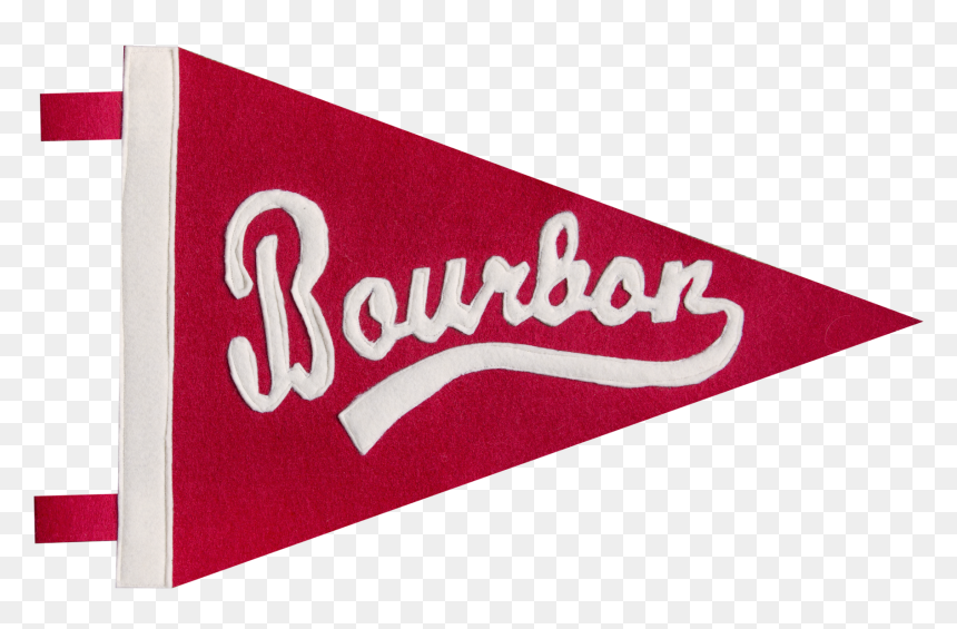 Bourbon Team Pennant , Png Download - Calligraphy, Transparent Png - pennant png