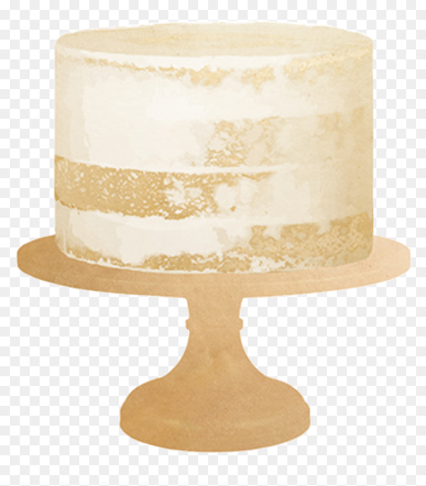 #watercolor #cake #nakedcake #rustic #wedding #anniversary - Cake, HD Png Download - rustic png