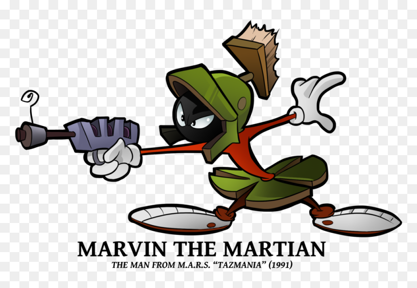 Marvin The Martian 2017 , Png Download - Marvin The Martian Taz Mania, Transparent Png - marvin the martian png