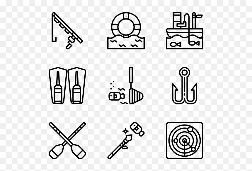 Vector Hot Dog Icon, HD Png Download - fishing net png