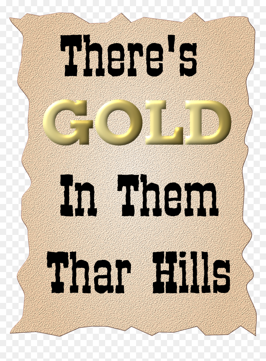 Gold Hills Clip Arts - Poster, HD Png Download - hills png