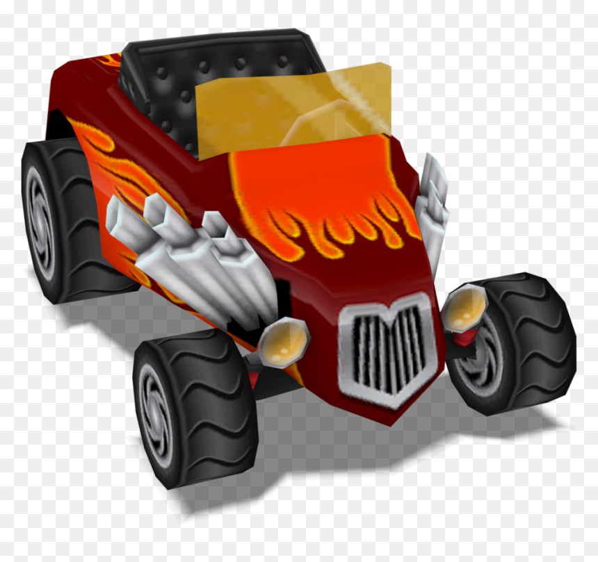 Crash Team Racing Car , Png Download - Crash Tag Team Racing Karts, Transparent Png - car crash png