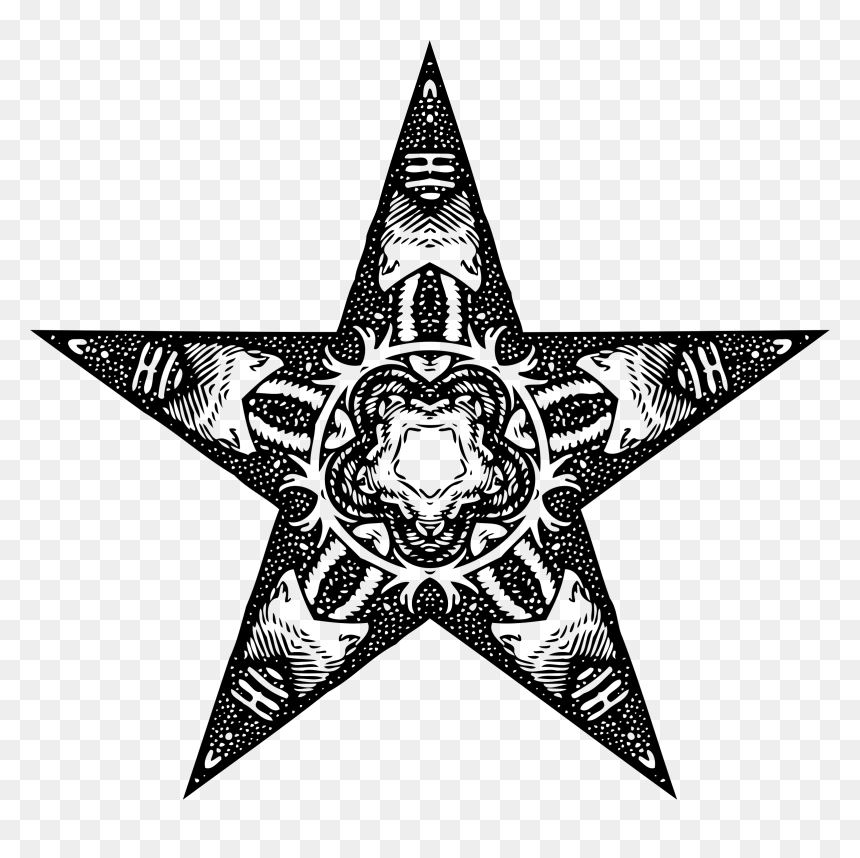 Star,symmetry,star Polygon - Transparent Army Stars Png, Png Download - polygon png