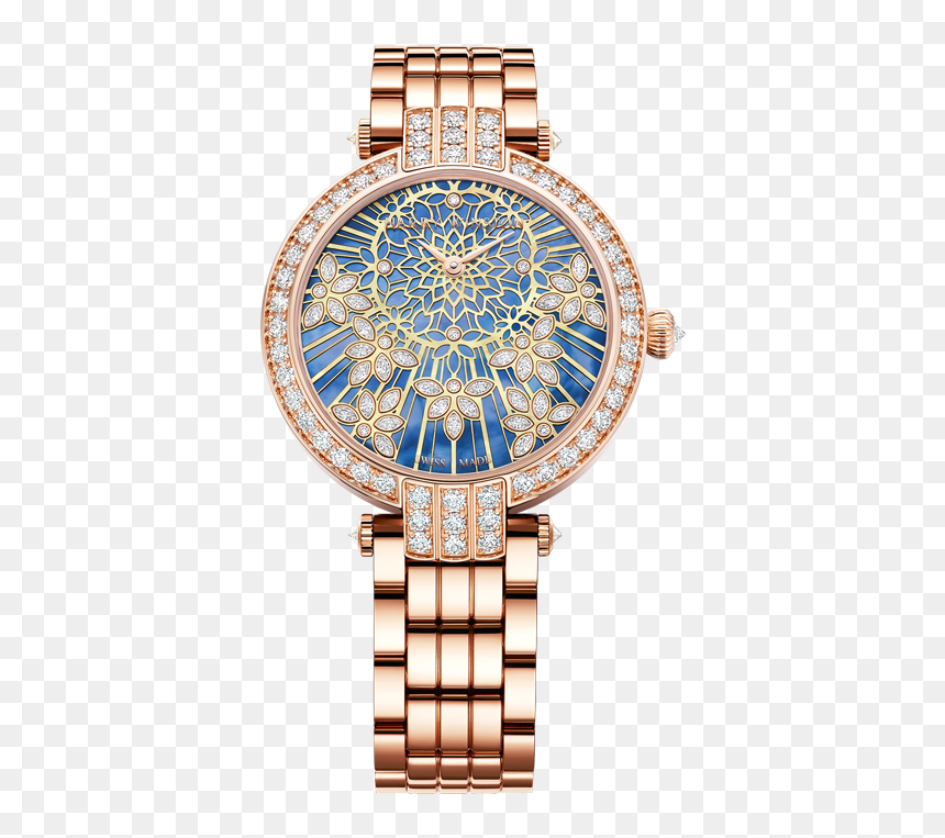 Premier Precious Lace Automatic 36mm - Harry Winston Prnahm31rr002, HD Png Download - lace circle png