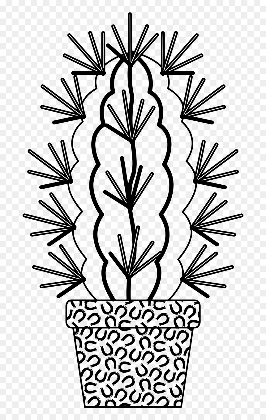 Clip Art, HD Png Download - cactus silhouette png