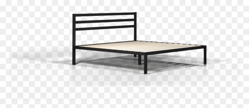 Metal Bed Wooden Foam Bed Steel Bed - Steel Bed Frame, HD Png Download - metal frame png