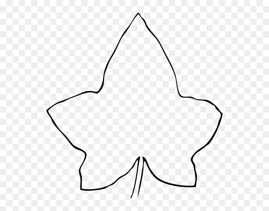 Clipart Tree Outline - Leaf Clip Art, HD Png Download - tree outline png