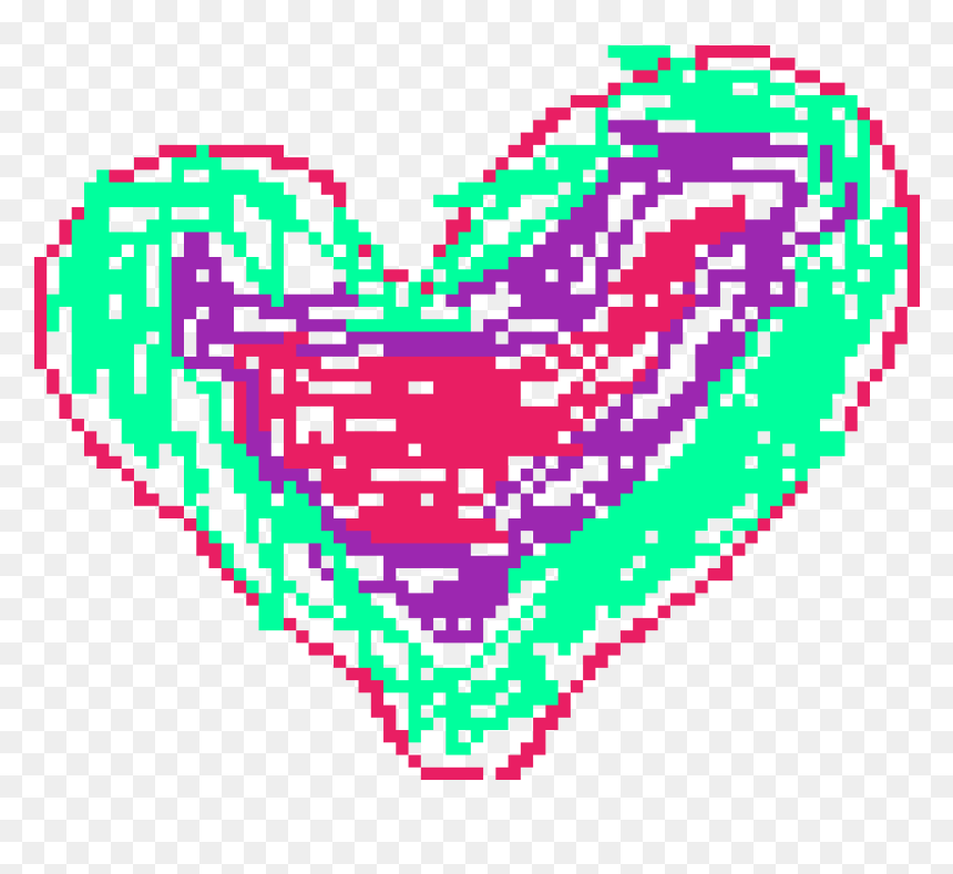 A Rainbow Heart - Heart, HD Png Download - rainbow heart png