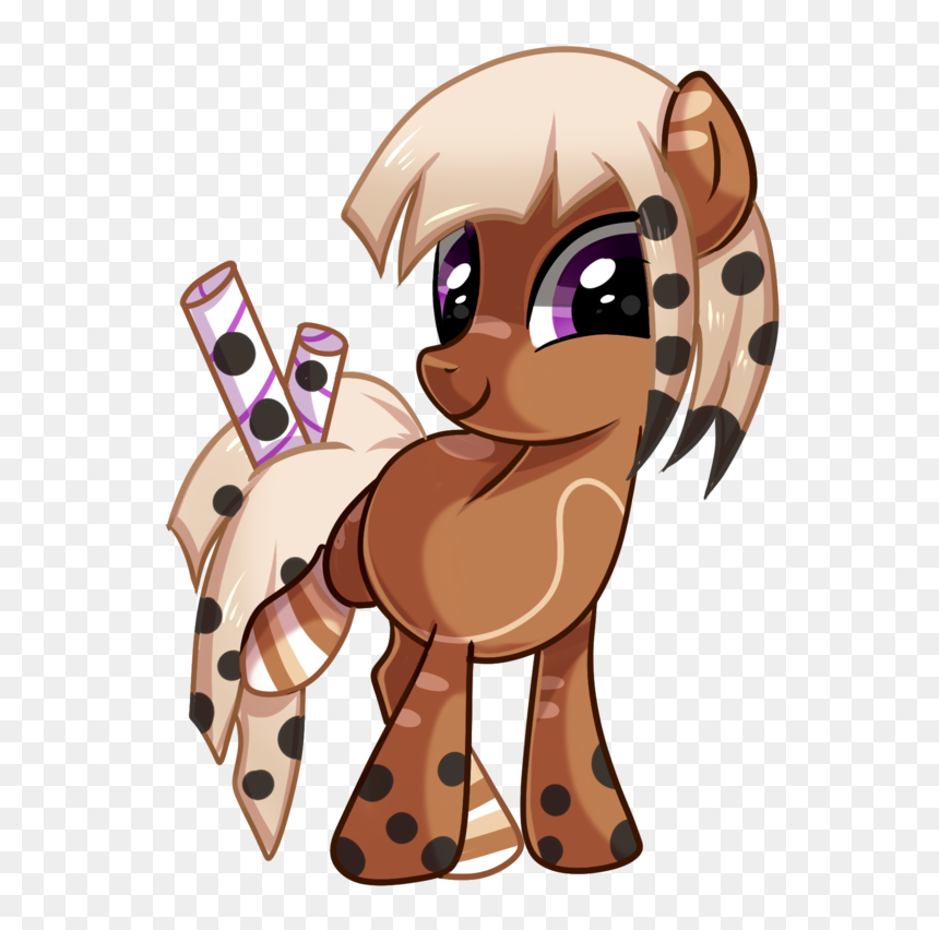 Moonraige, Clothes, Female, Food, Food Pony, Mare, - Cartoon, HD Png Download - bubble tea png