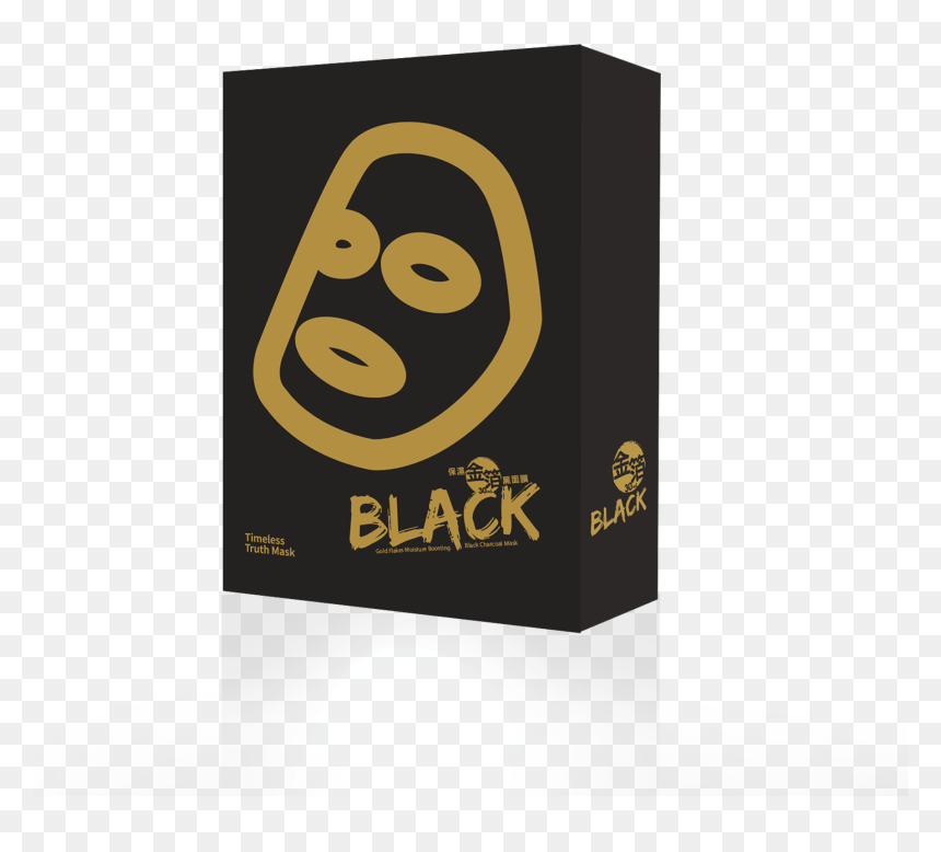 Gold Flakes Moisture Boosting Black Charcoal Mask - Timeless Truth Mask Cooling Fresh, HD Png Download - gold flakes png