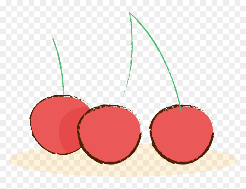 Cherry Hand Drawn Cartoon Gourmet Png And Vector Image - 01net.com, Transparent Png - cartoon hand png