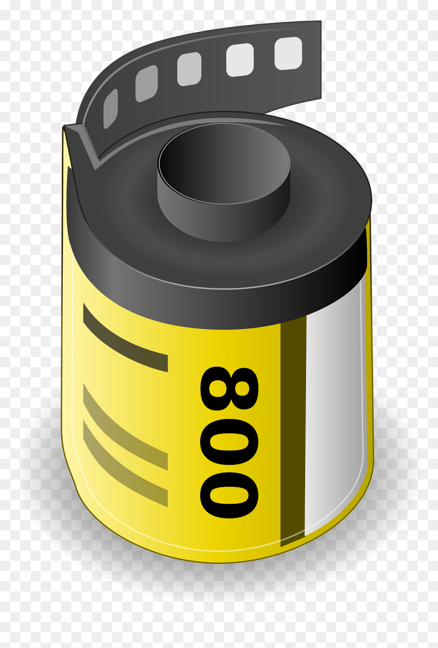 Photographic Film, HD Png Download - film roll png