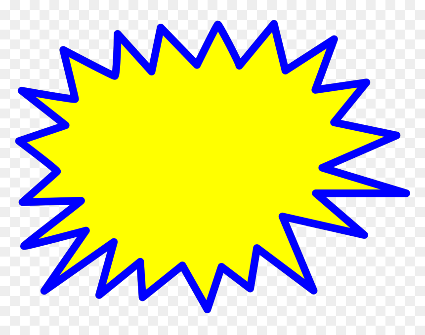 Clip Art, HD Png Download - blue explosion png