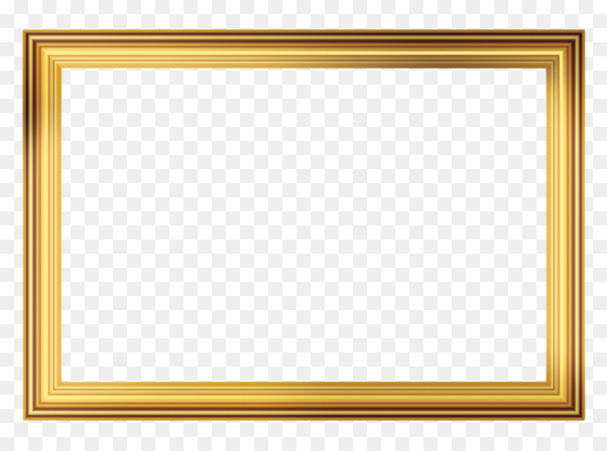 Photo Frame Png Transparent Image - Picture Frame, Png Download - wood picture frame png