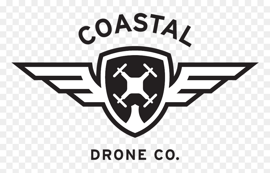 Coastal Drone Co Logo, HD Png Download - drone logo png