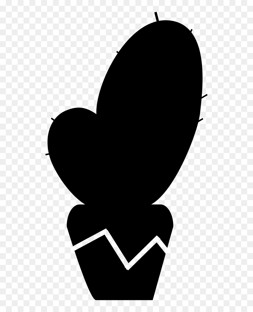 Cactus, HD Png Download - cactus silhouette png