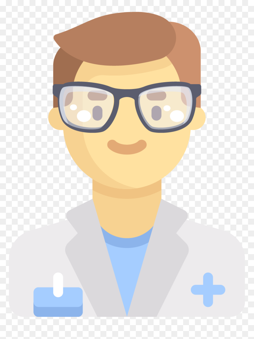 Doctor-glasses - Health, HD Png Download - cartoon glasses png