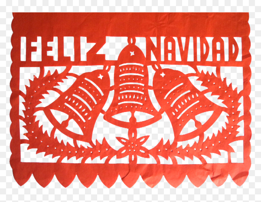 Papel Picado Navideño Png, Transparent Png - papel picado png