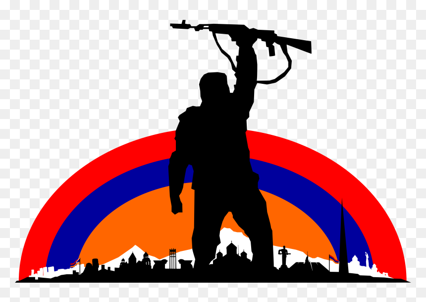 Armenian Fedayi , Png Download - Basilique Saint-sernin De Toulouse, Transparent Png - patriotic png