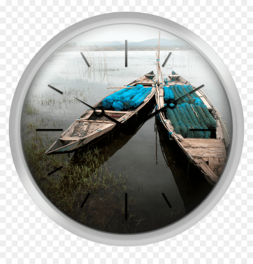 Fishing Net Upon Small Boats Chilika Lake Orissa - Dhow, HD Png Download - fishing net png