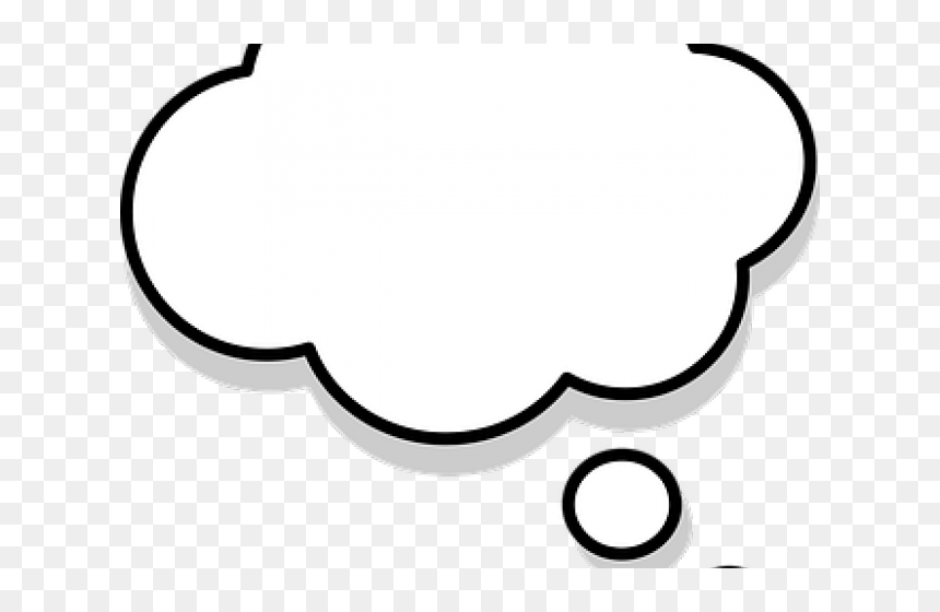 Viñetas Bocadillos, HD Png Download - thinking cloud png