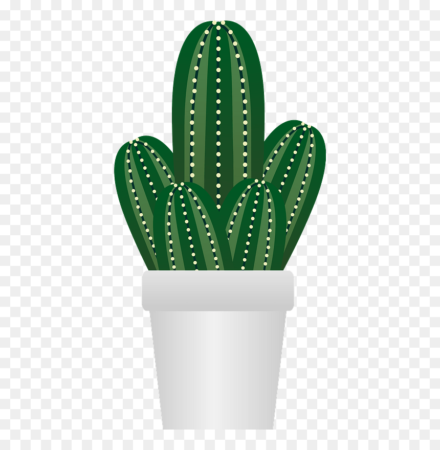 Cactus Plant Clipart - Hedgehog Cactus, HD Png Download - cactus silhouette png