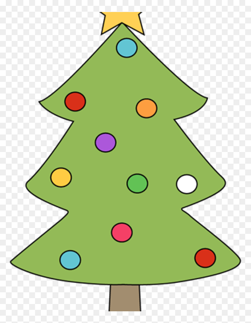 Clipart Download Christmas Tree Outline Clipart - Christmas Tree Counting Cards, HD Png Download - tree outline png