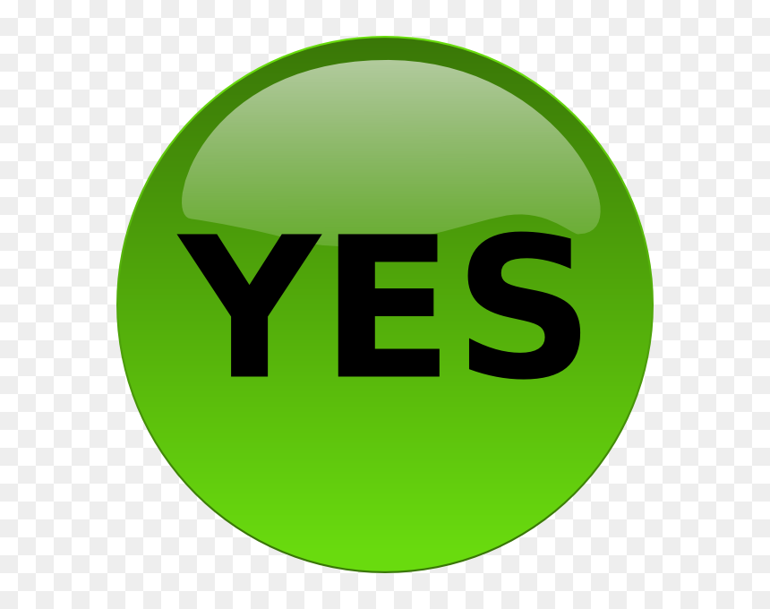 Yes Png Clipart Download - Yes Buttons, Transparent Png - yes png