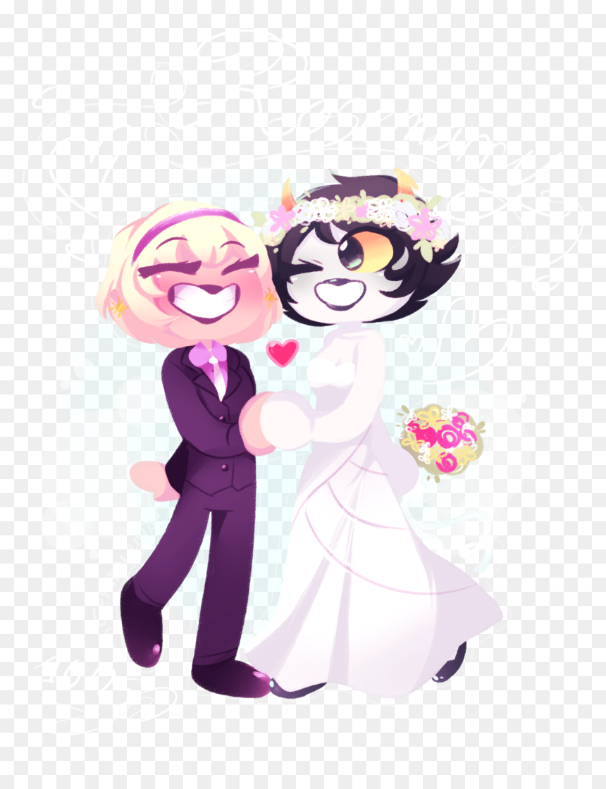 Happy Wedding Anniversary, HD Png Download - purple flower crown png