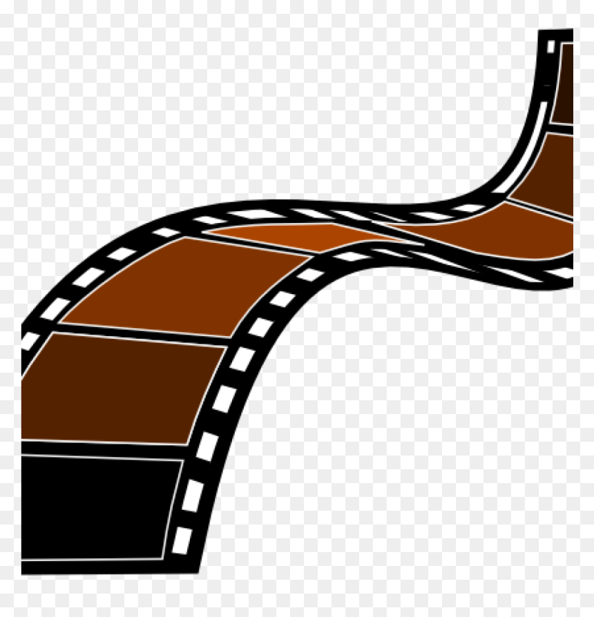 Film Clipart School Clipart Hatenylo - Film Strip Clip Art, HD Png Download - film roll png