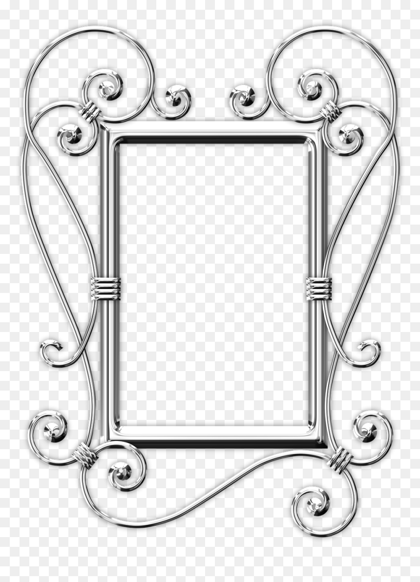 Picture Frame, HD Png Download - metal border png