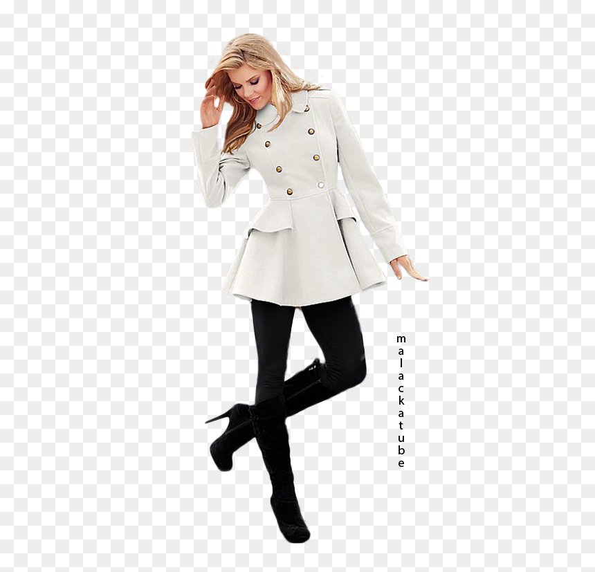Peplum Coat, HD Png Download - psp png