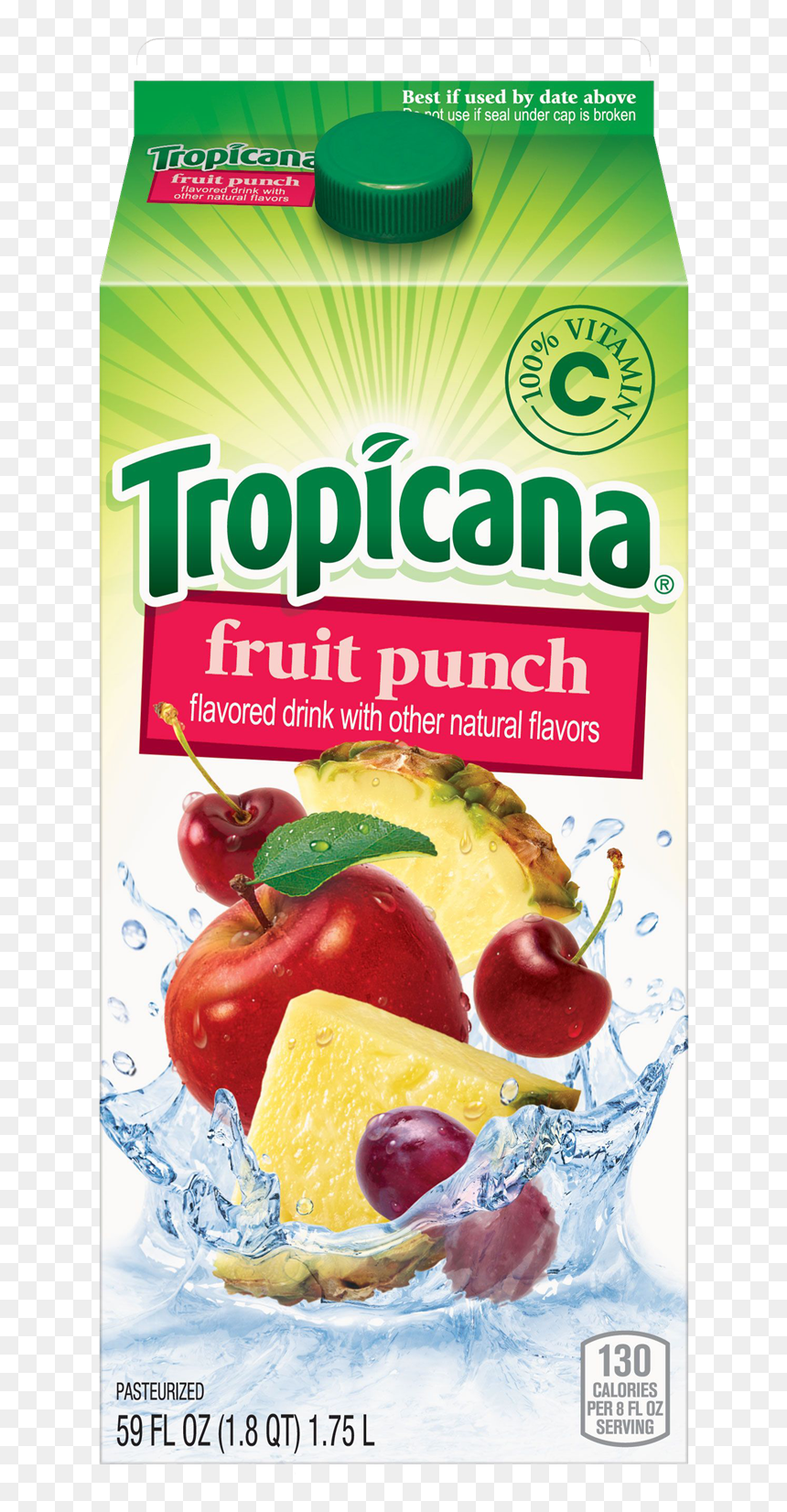 Tropicana Fruit Punch Juice Png - Tropicana Twister Fruit Punch, Transparent Png - punch png