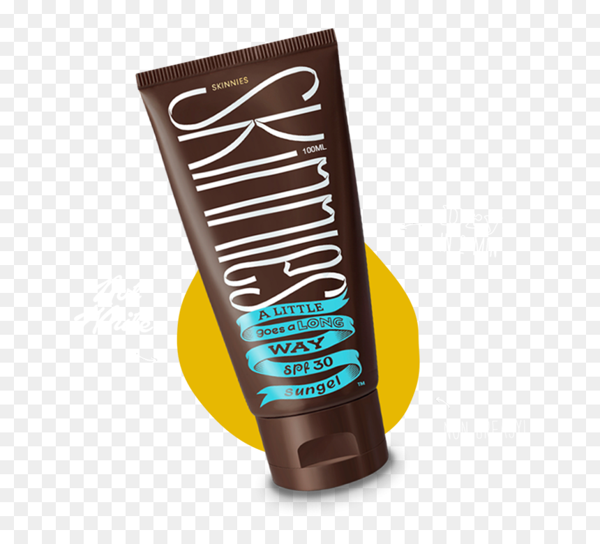 Sunscreen - Skinnies Sunscreen, HD Png Download - sunscreen png
