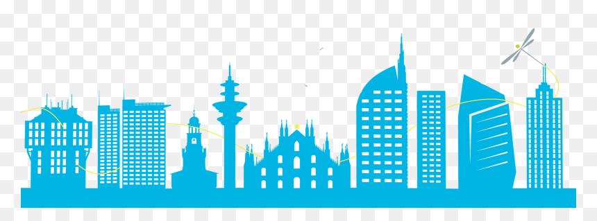 Transparent Habeas Corpus Clipart - Milan City Skyline Png, Png Download - houston skyline outline png